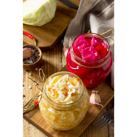 Mason Jar Sassy Sauerkraut