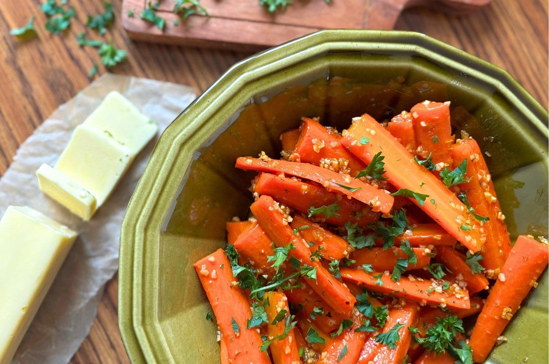 Honey Garlic Carrots