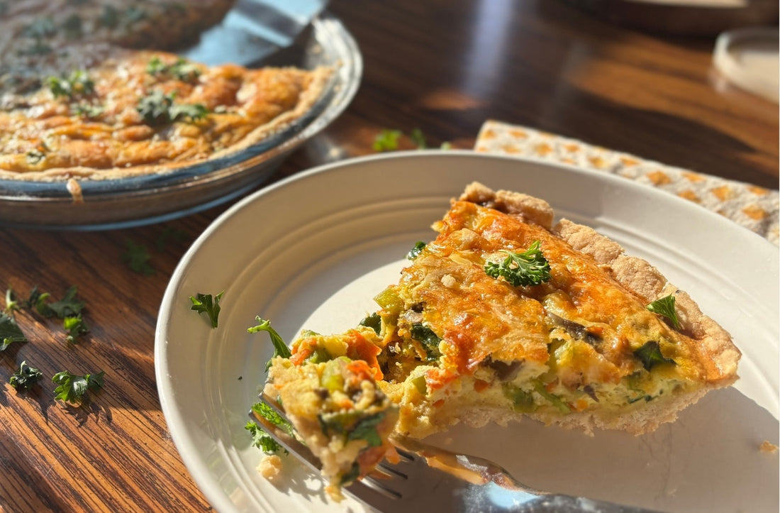 Bold & Bright Breakfast Quiche