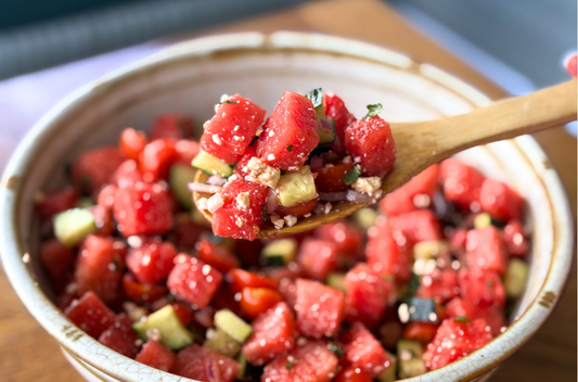 Zesty Watermelon Lime Salad
