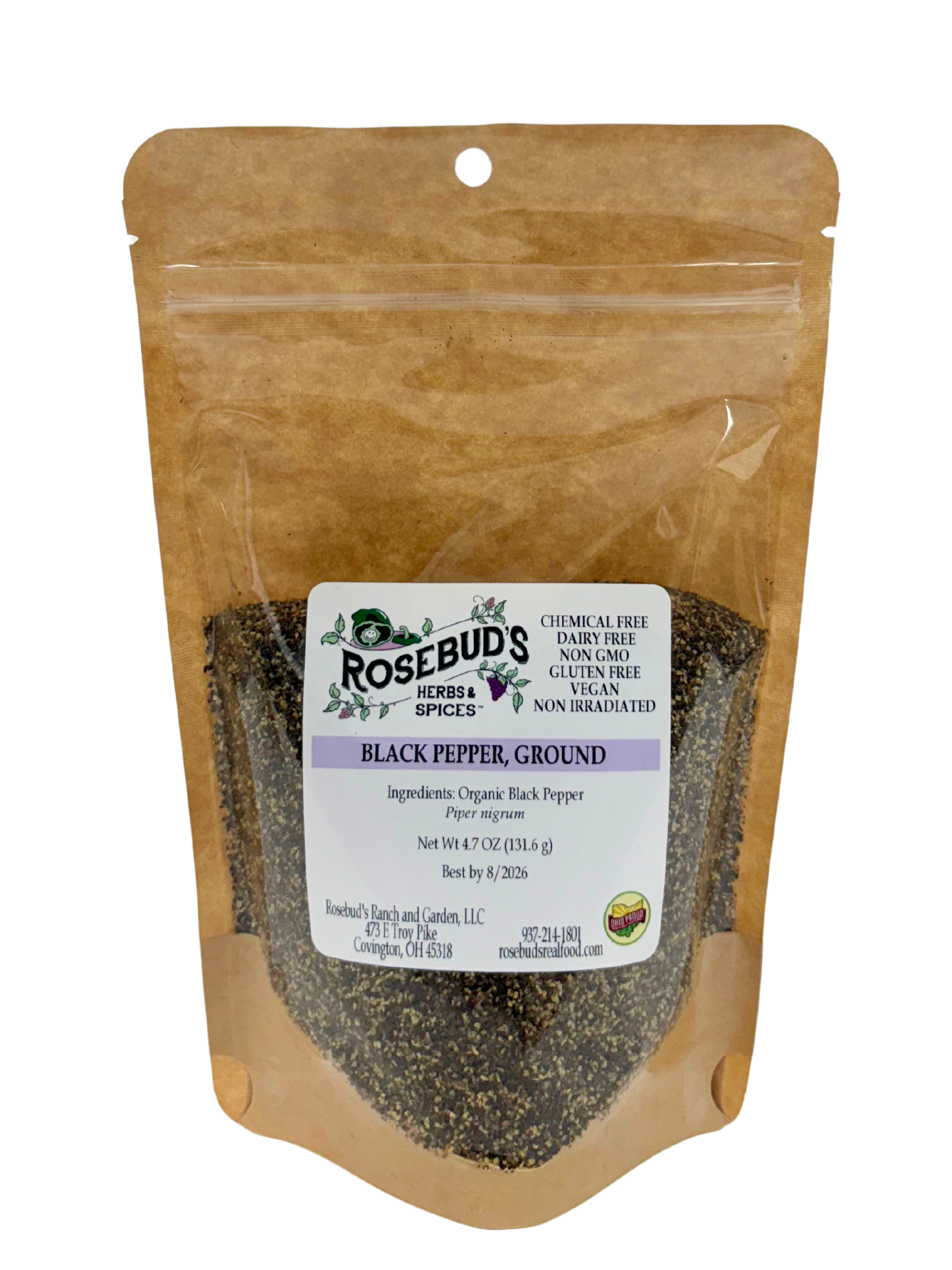 Pepper, Black, Ground