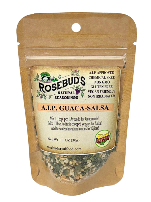 Guaca-Salsa Auto Immune Protocol Version (No Black or Red Pepper)