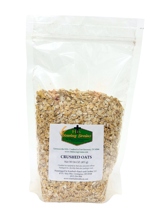 Crushed Rolled Oats, His Saving Grains