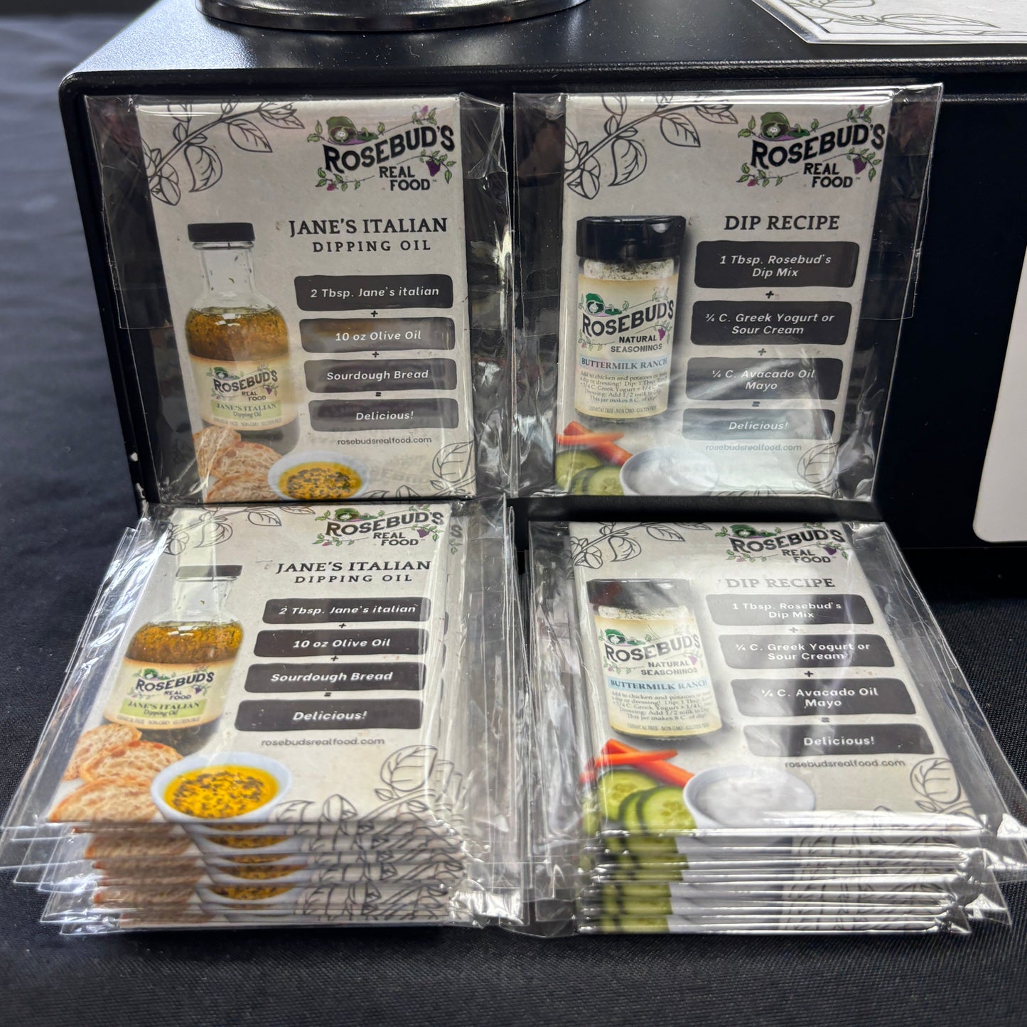Rosebud's Recipe Magnets