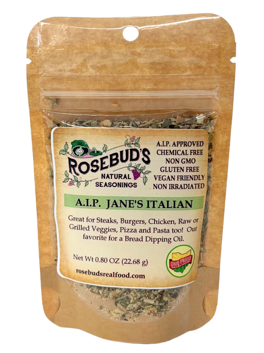 JANE'S ITALIAN, A.I.P. - Auto Immune Protocol Version (No Red or Black Pepper)