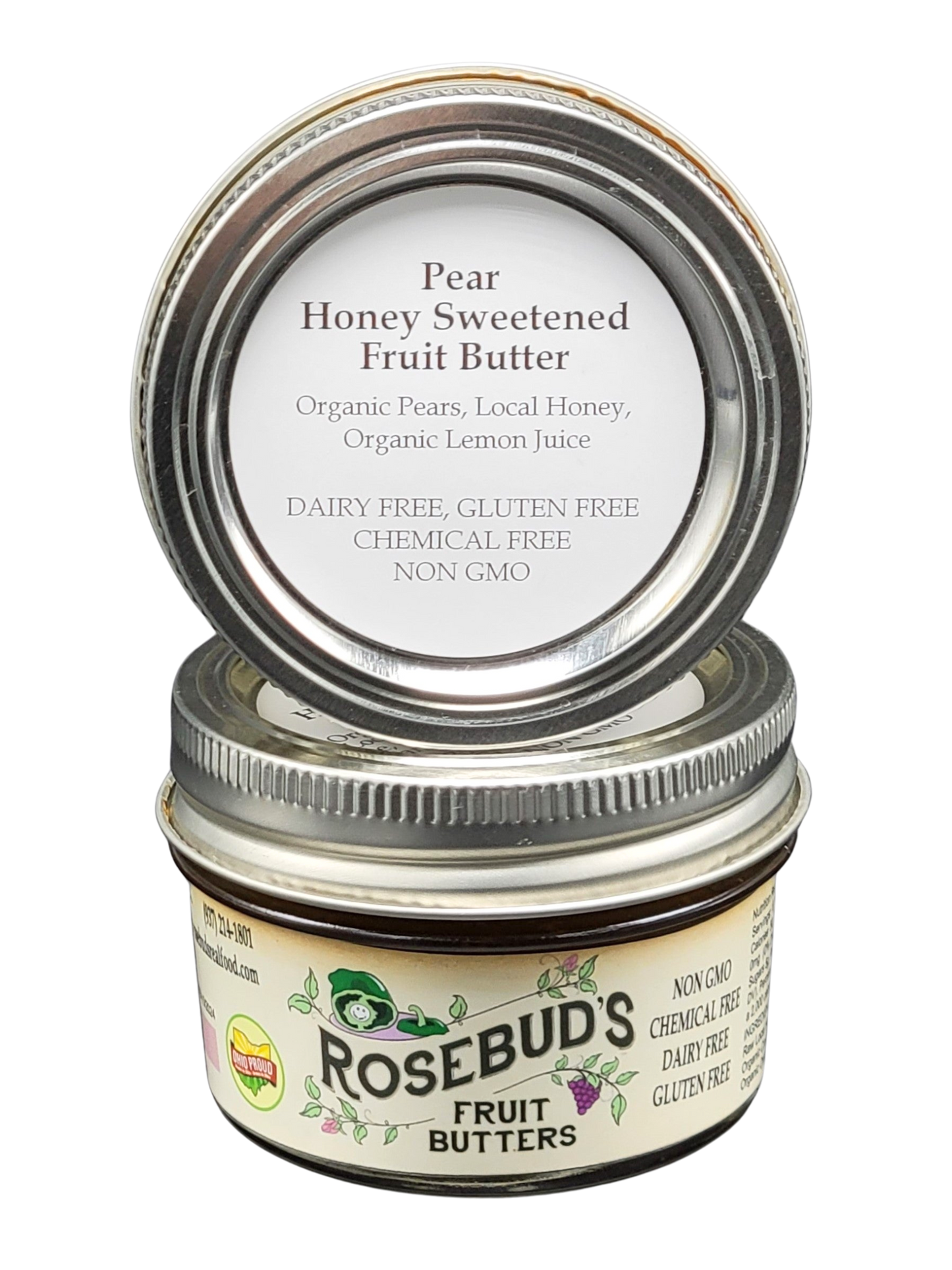 Pear Honey-Sweetened Fruit Butter