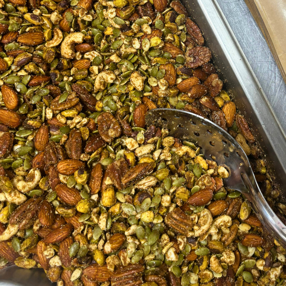Harvest Spiced Nuts (mix or pecans)