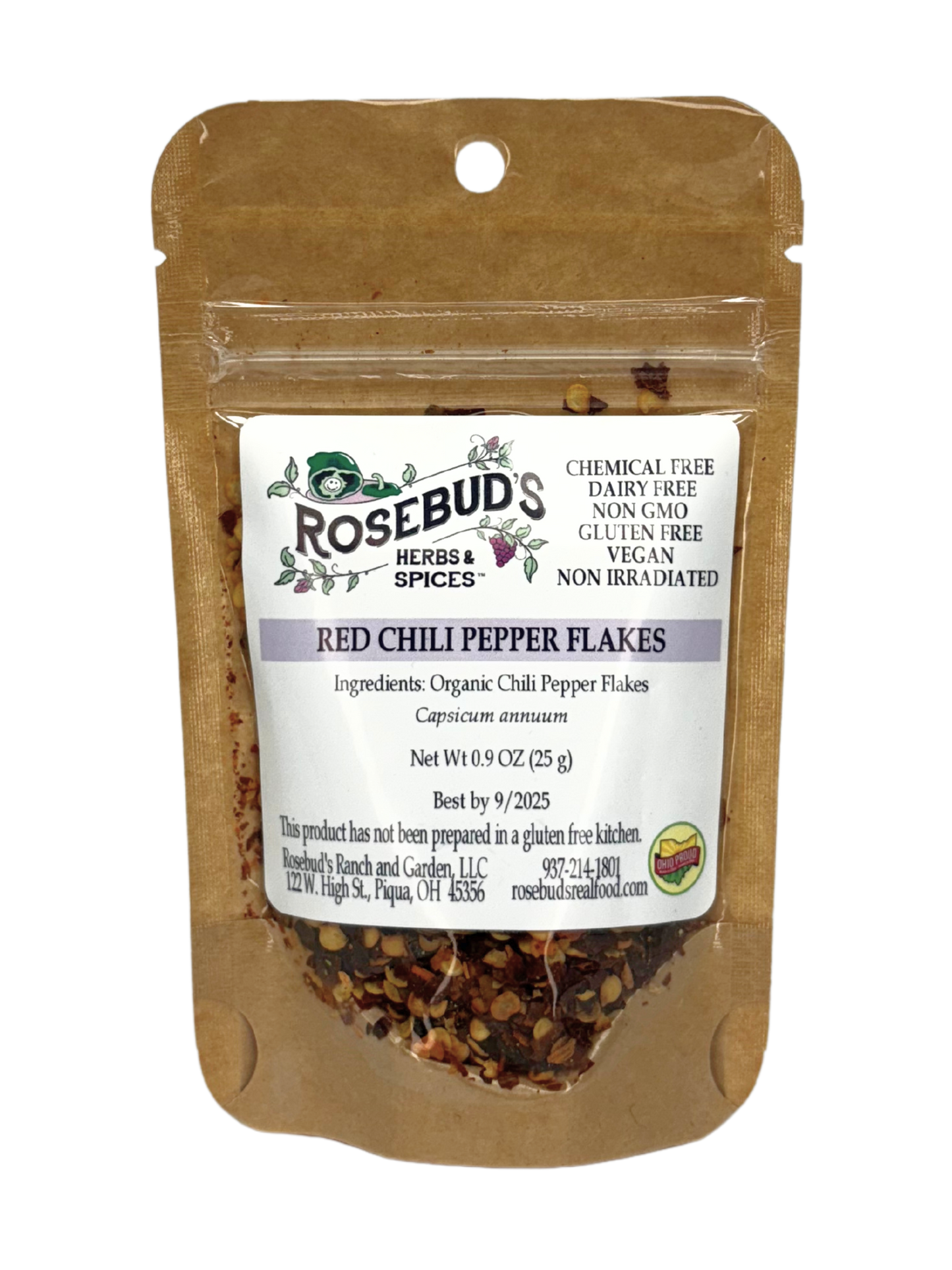 Chili Pepper Flakes, Red