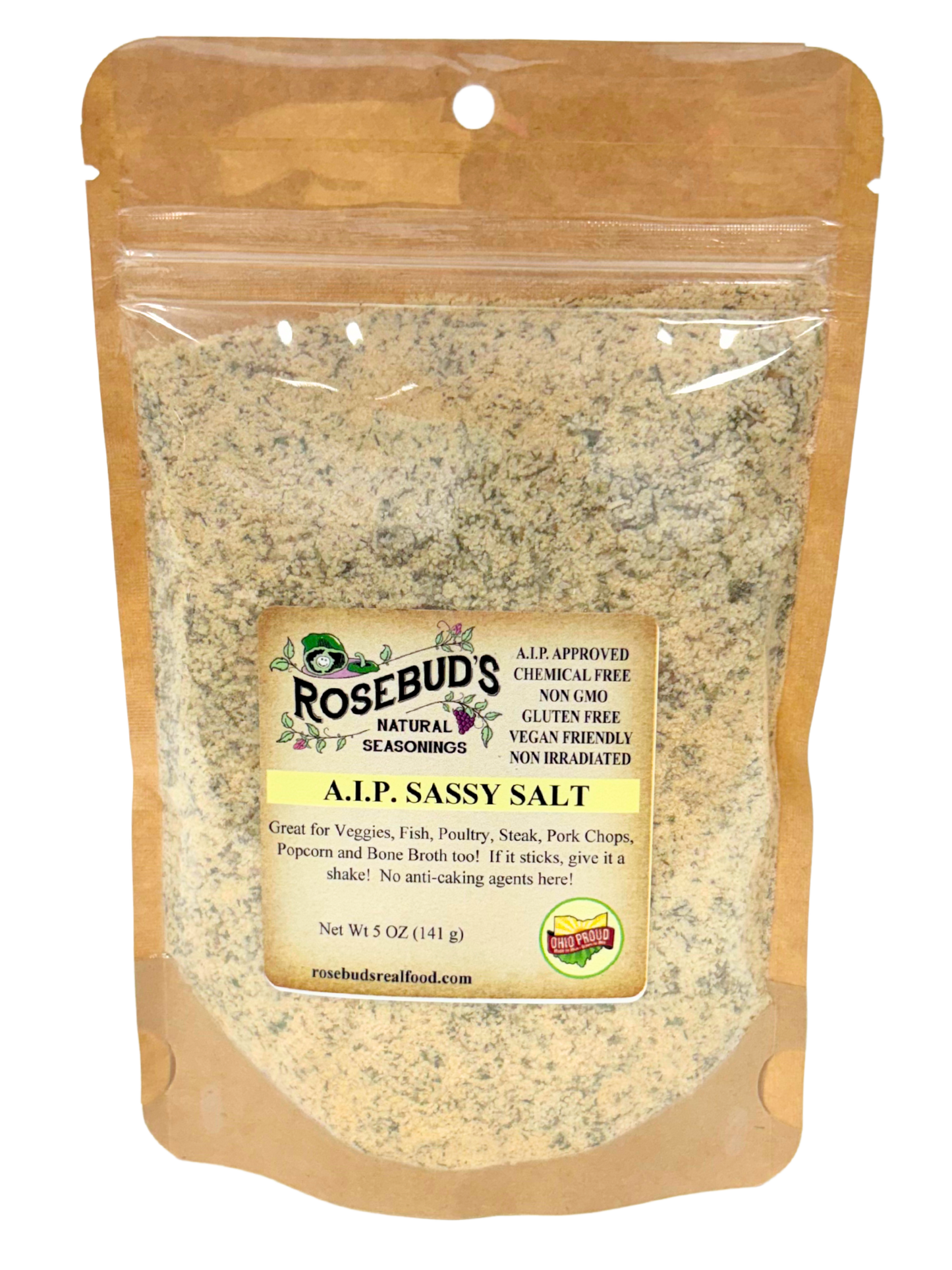 Sassy Salt Auto Immune Protocol Version (No Peppers or Seeds)