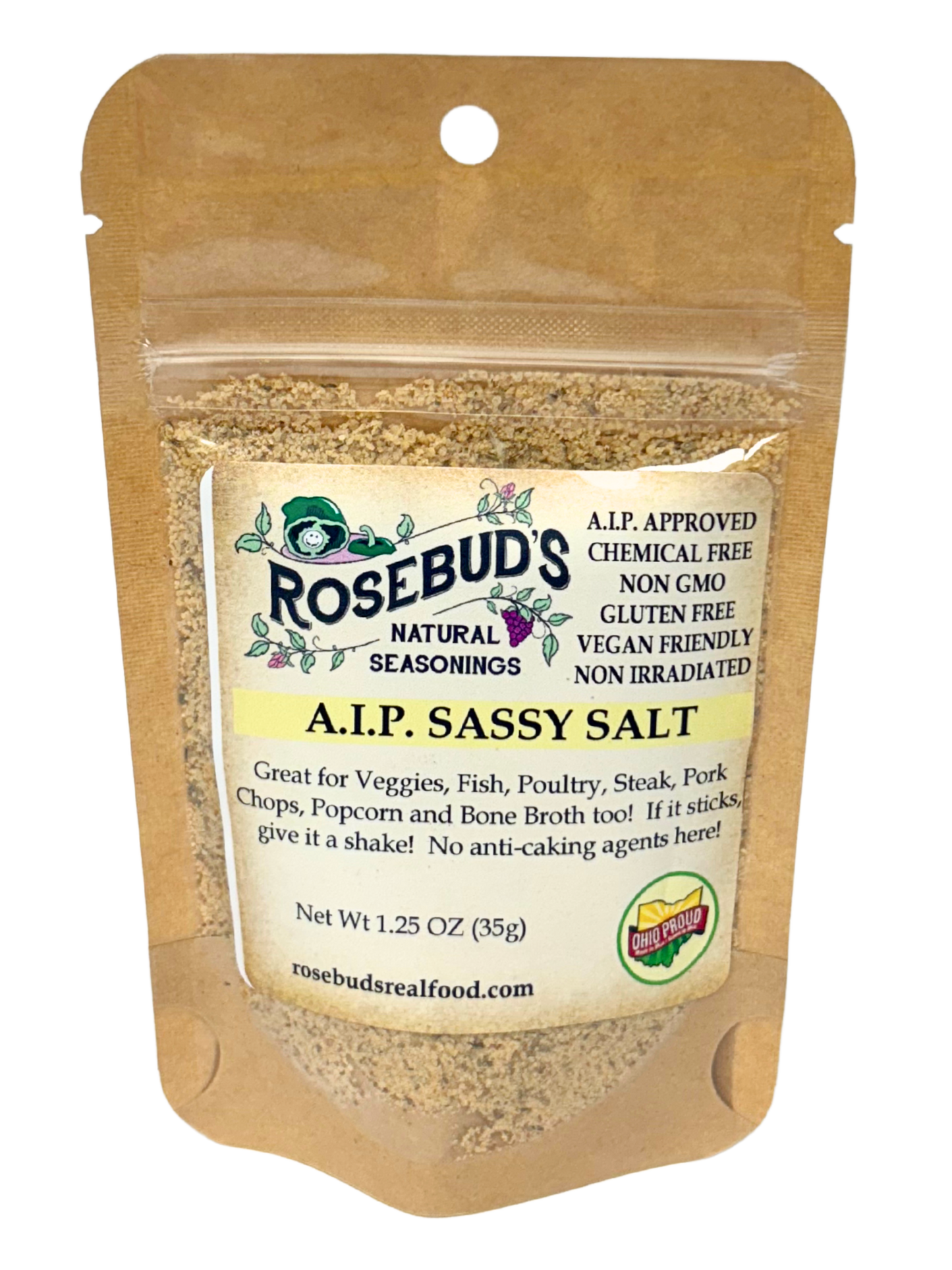 Sassy Salt Auto Immune Protocol Version (No Peppers or Seeds)