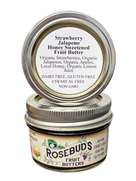 Strawberry Jalapeno Honey-Sweetened Fruit Butter
