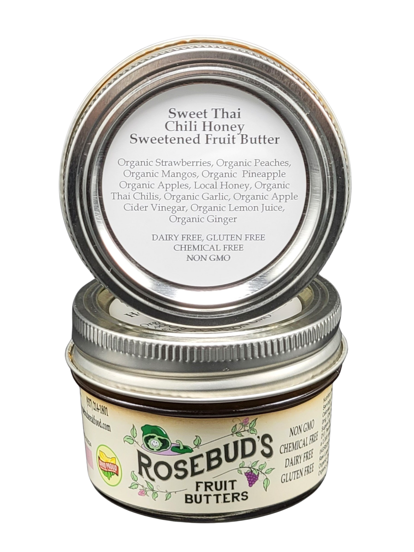 Sweet Thai Chili Honey Sweetened Fruit Butter