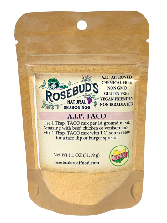 Taco - Auto Immune Protocol Version No Onion, No Pepper and No Seeds.