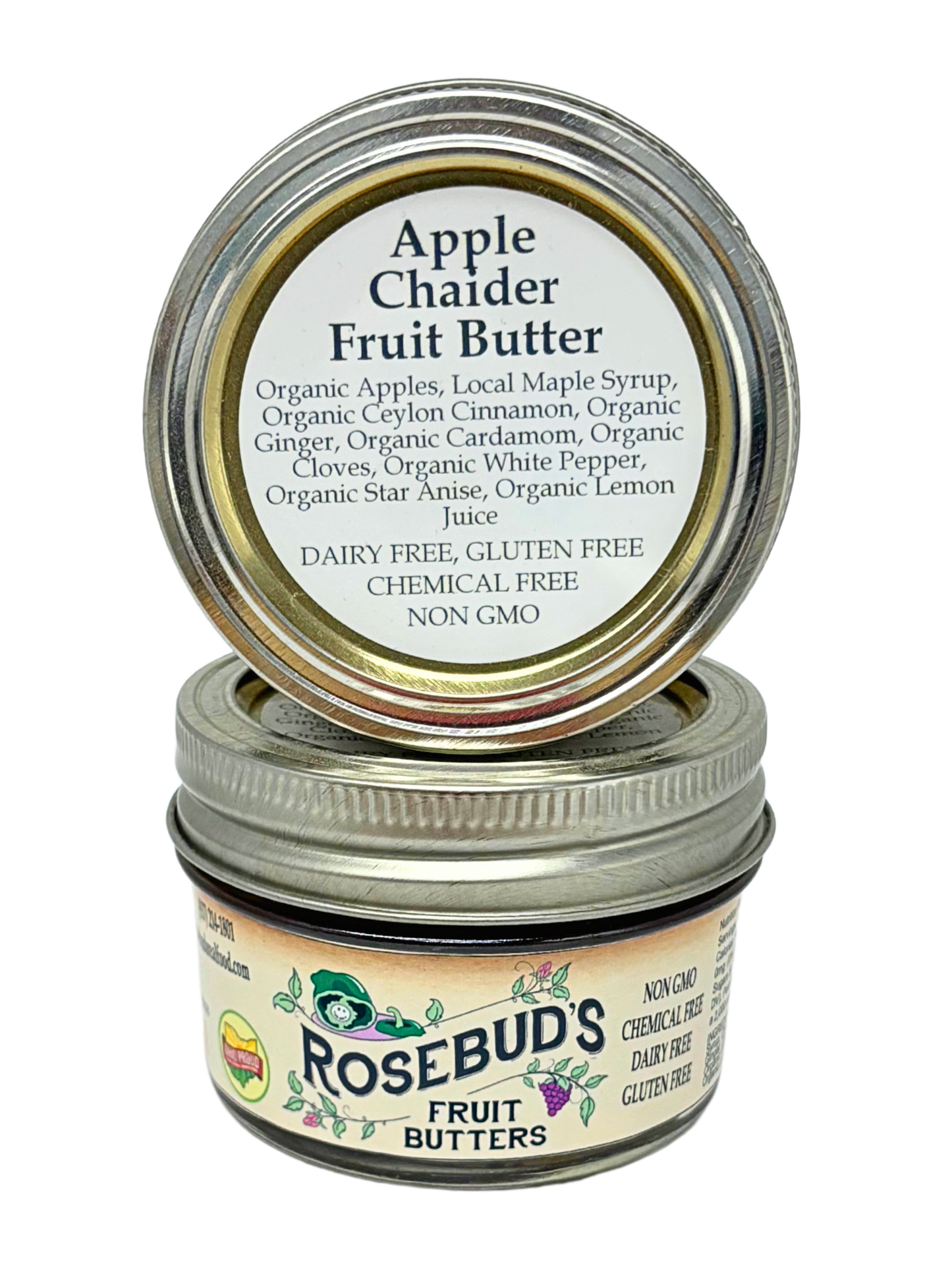 Apple Chaider Maple Sweetened Fruit Butter