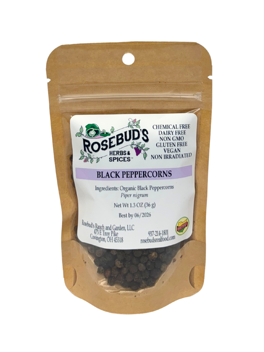Peppercorns, Black