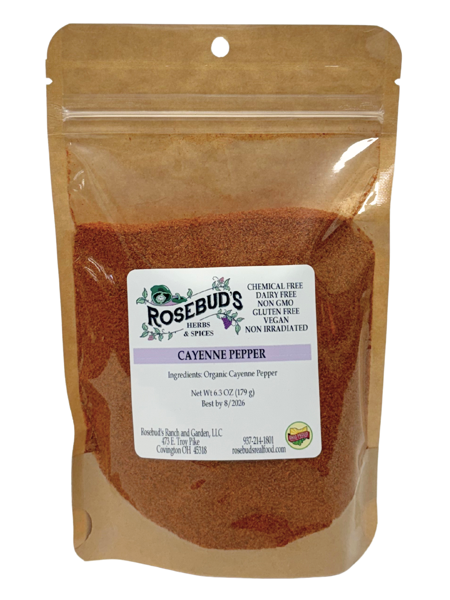 Chili Pepper Powder, Cayenne