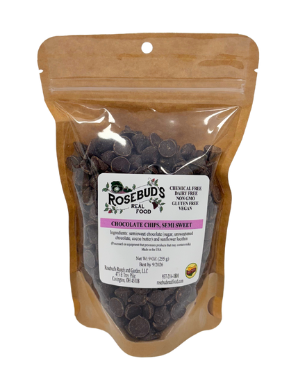 Chocolate Chips, Semi-Sweet (9 oz)