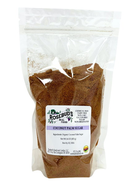 Coconut Palm Sugar – Rosebud's Real Food