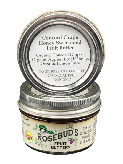 Concord Grape Honey-Sweetened Fruit Butter