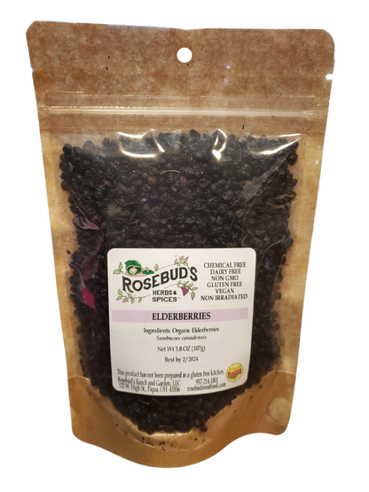 Elderberries, Dried