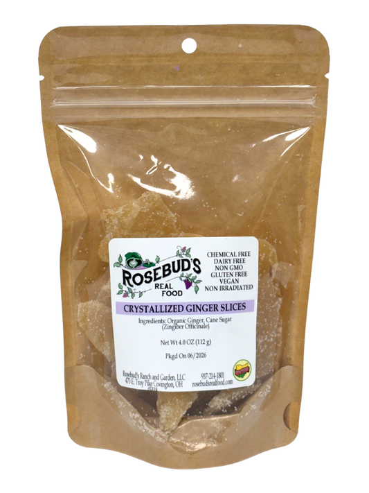 Crystallized Ginger Slices