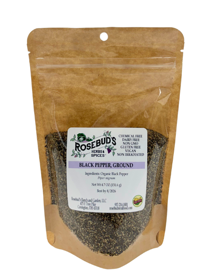 Pepper, Black, Ground