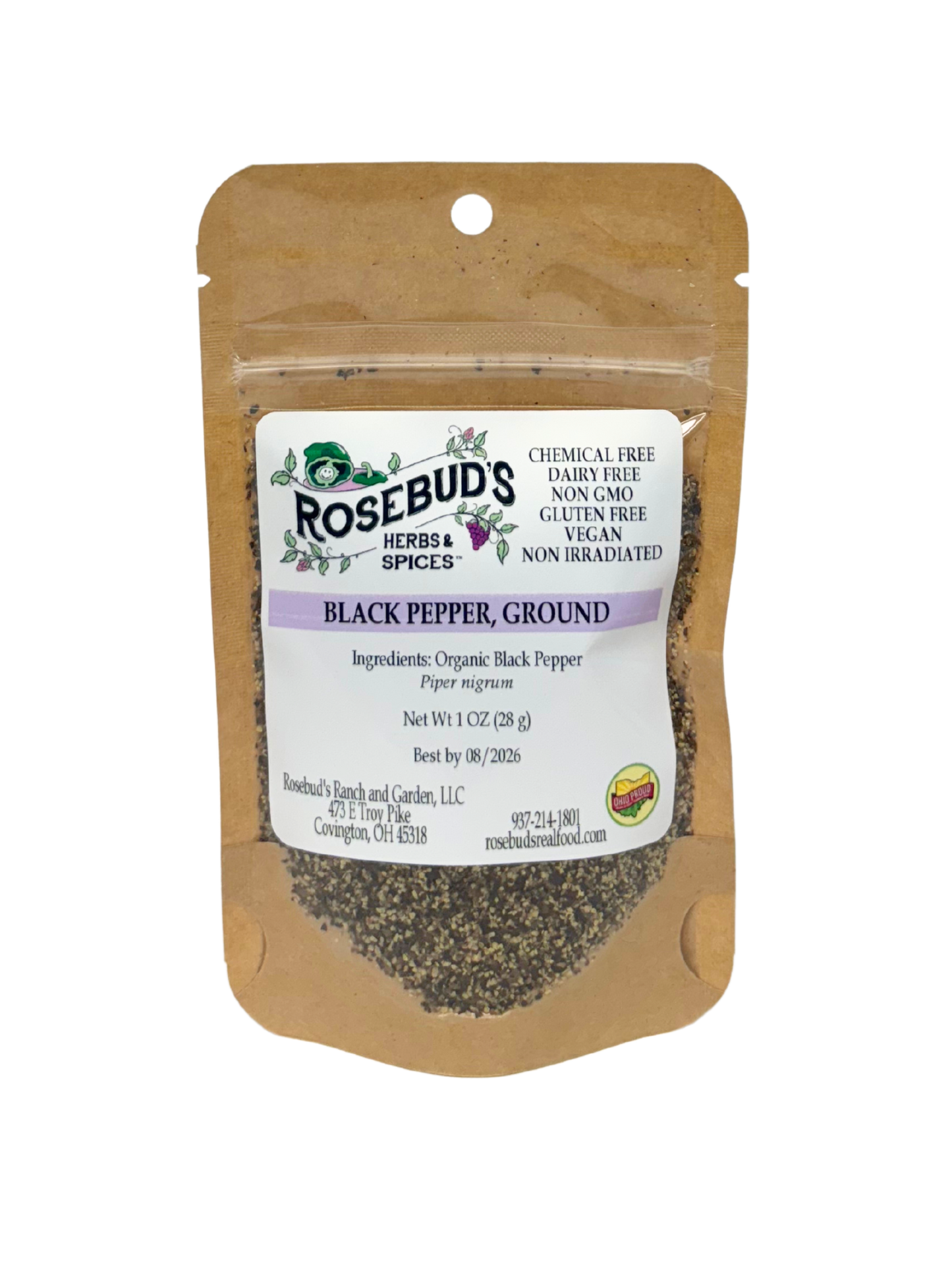 Pepper, Black, Ground
