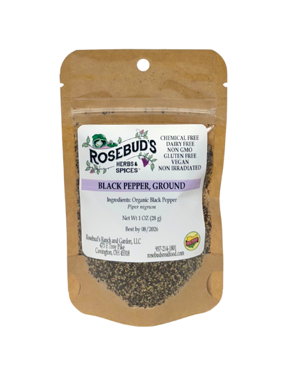 Pepper, Black, Ground