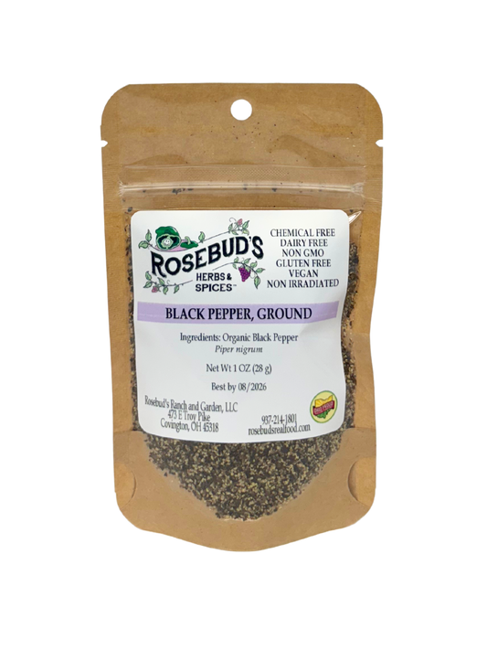 Pepper, Black, Ground