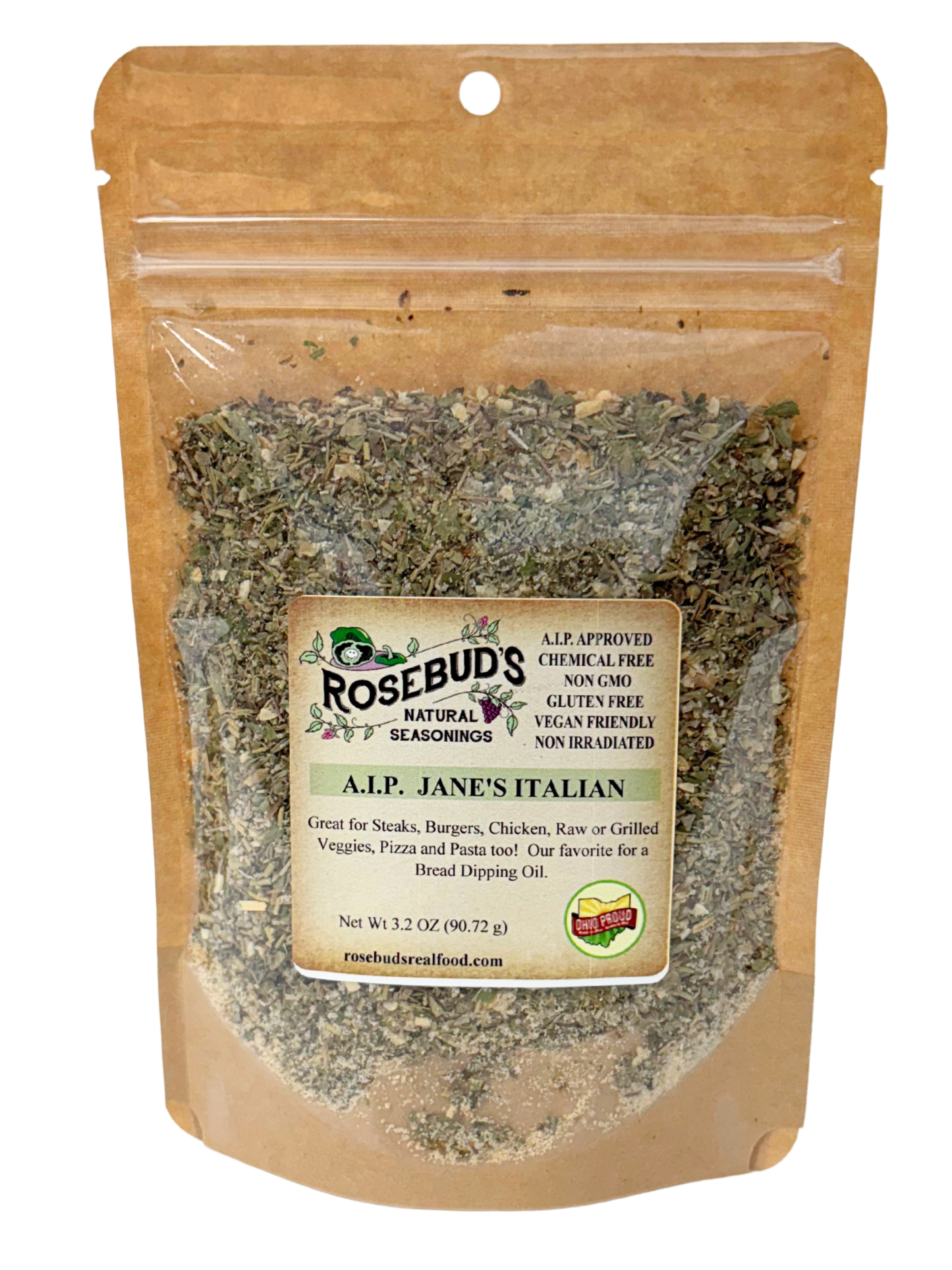 JANE'S ITALIAN, A.I.P. - Auto Immune Protocol Version (No Red or Black Pepper)