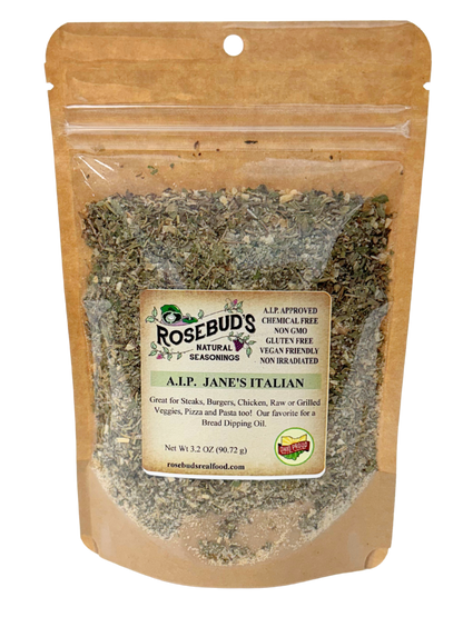 JANE'S ITALIAN, A.I.P. - Auto Immune Protocol Version (No Red or Black Pepper)