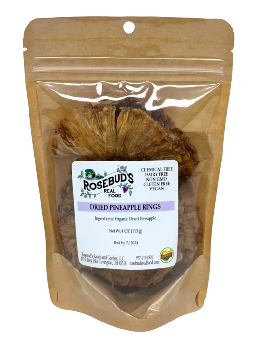 Pineapple, Dried, Organic