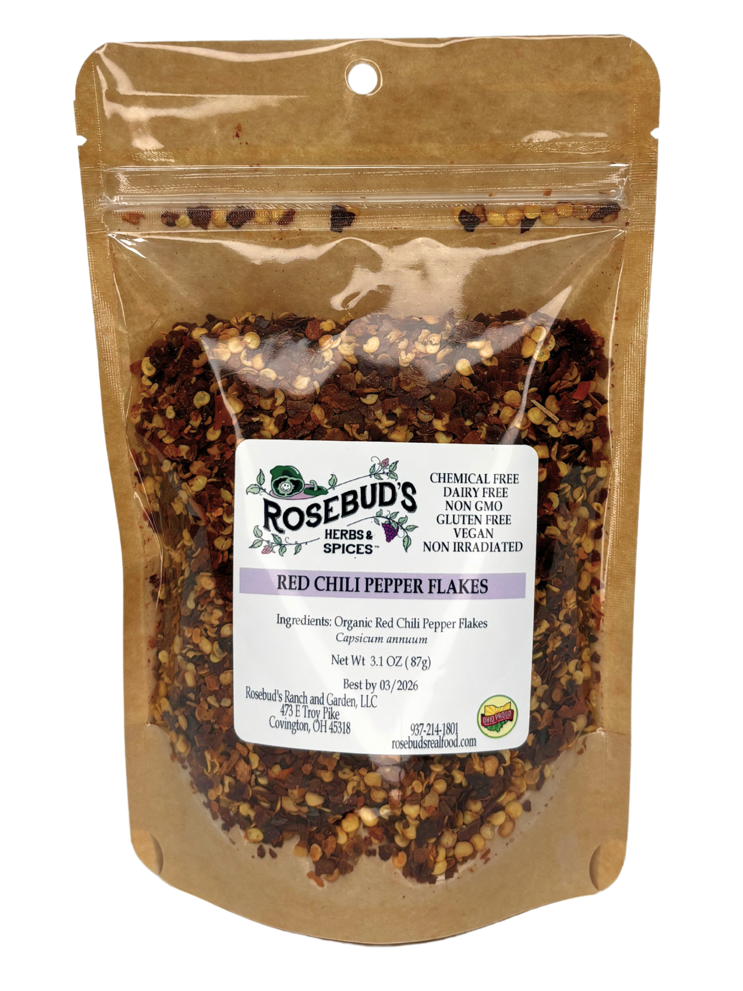 Chili Pepper Flakes, Red