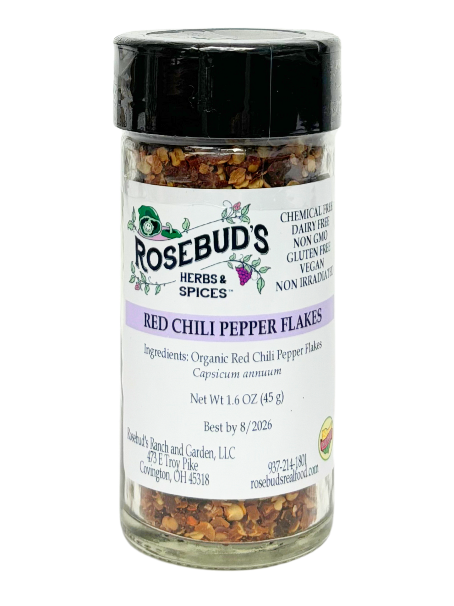Chili Pepper Flakes, Red