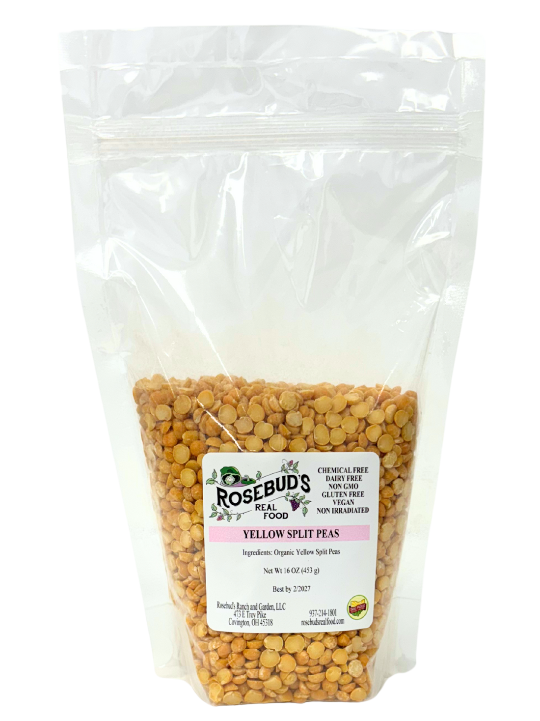 Split Peas, Yellow – Rosebud's Real Food
