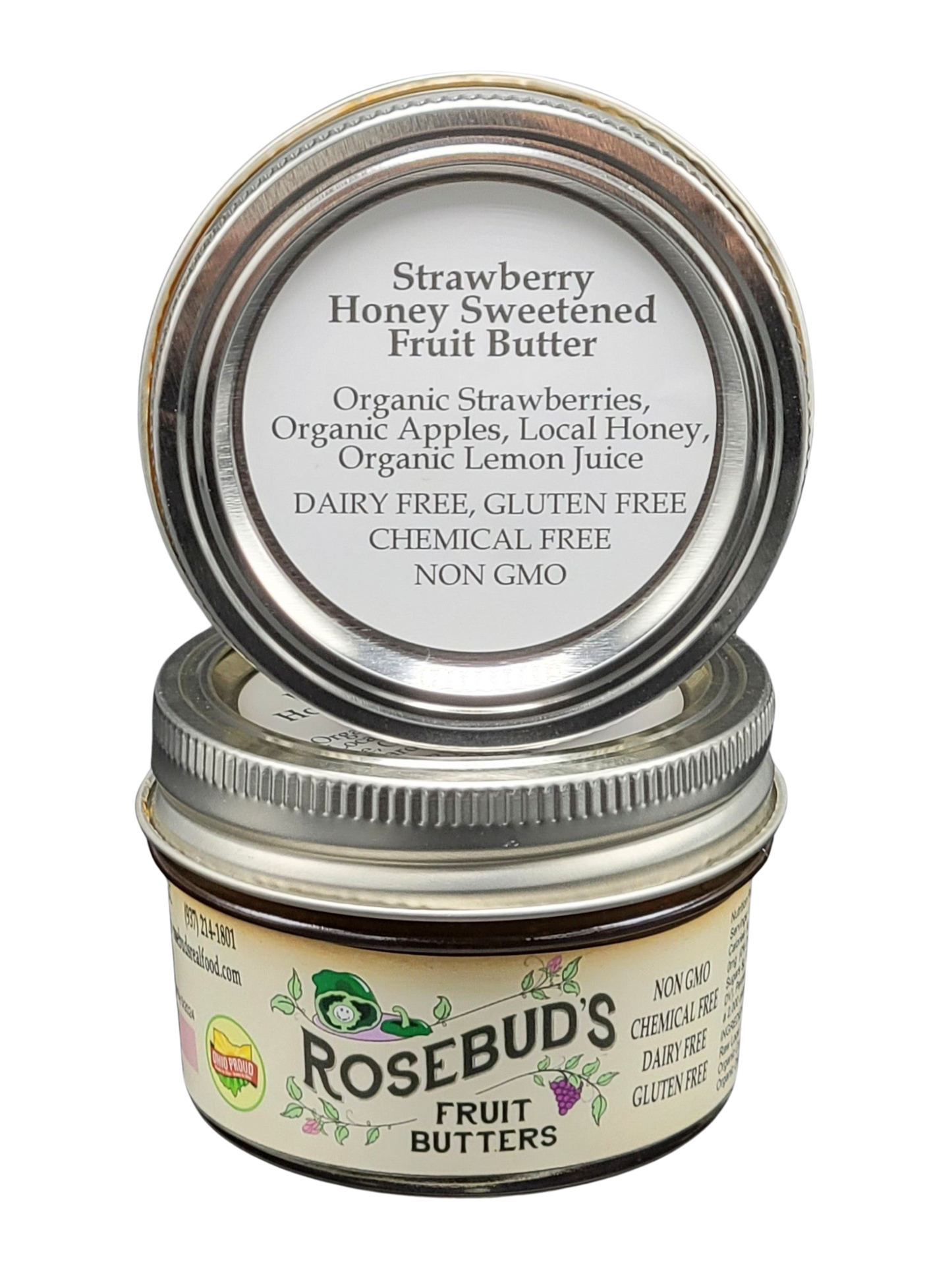 Strawberry Honey-Sweetened Fruit Butter