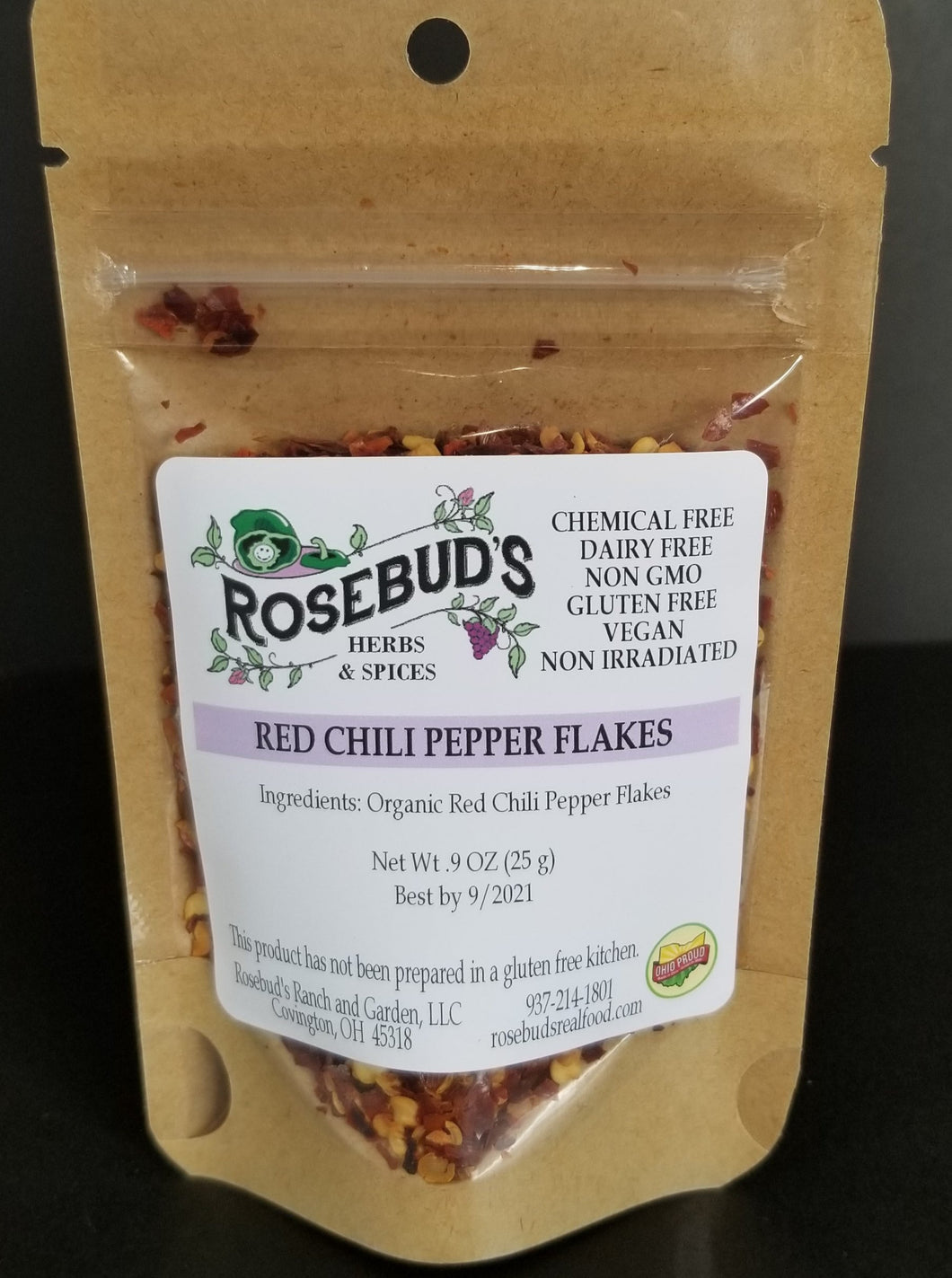 Chili Pepper Flakes, Red