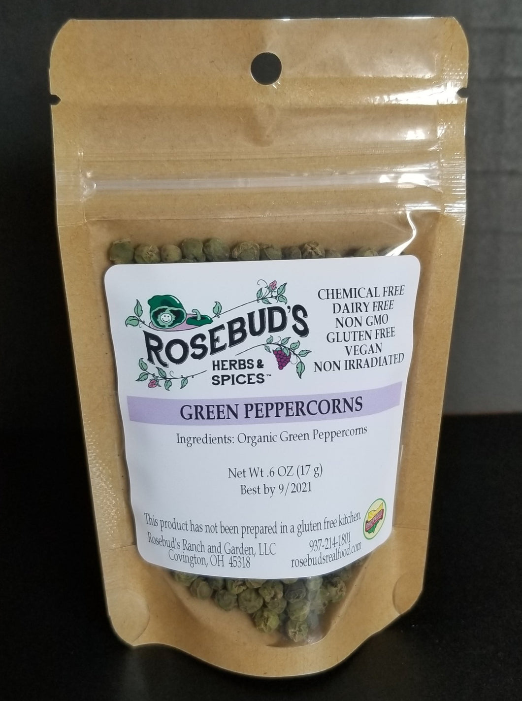 Peppercorns, Green