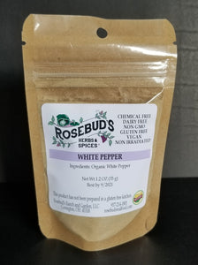 Pepper, White, Powder