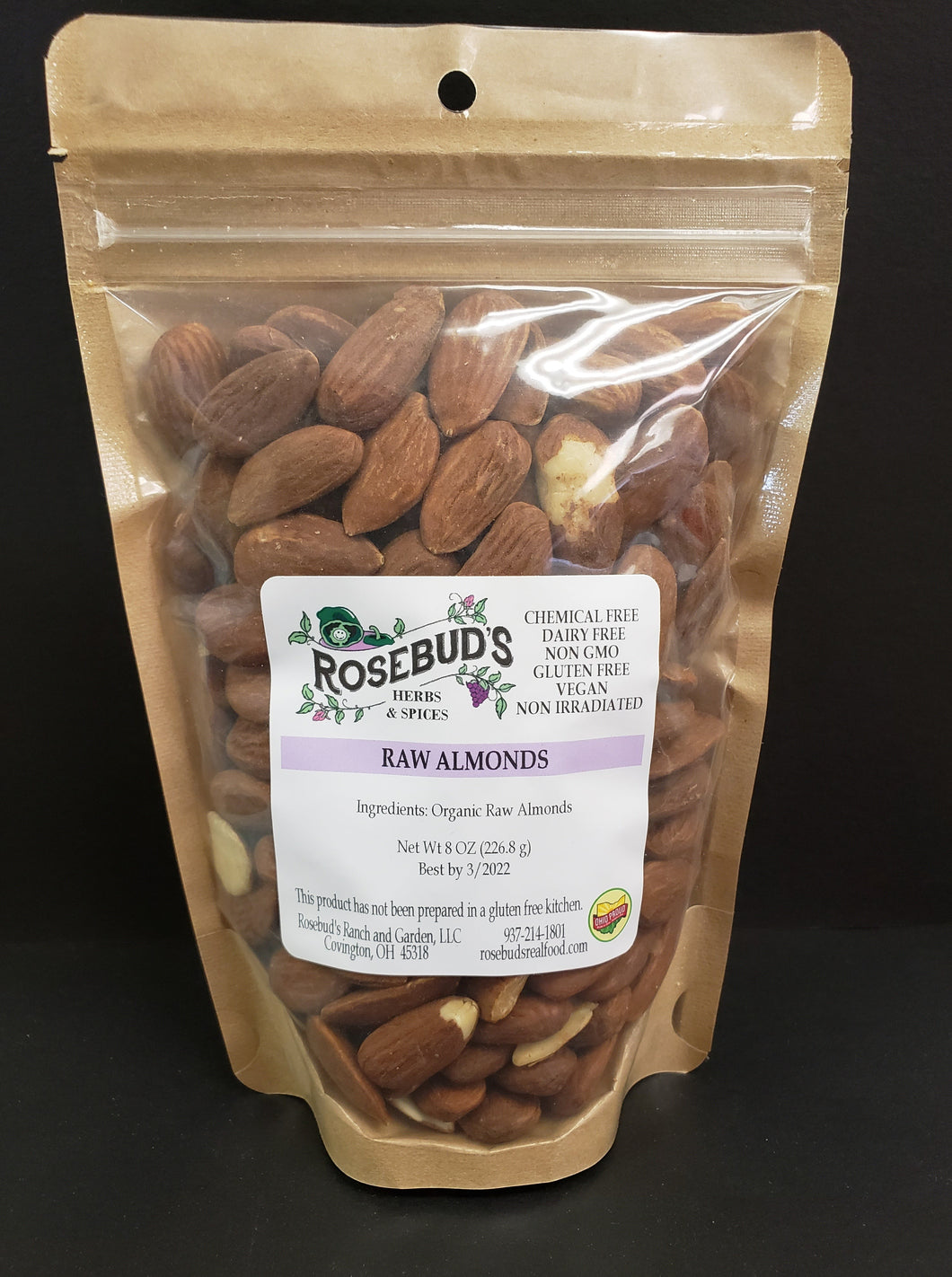 Almonds, Raw