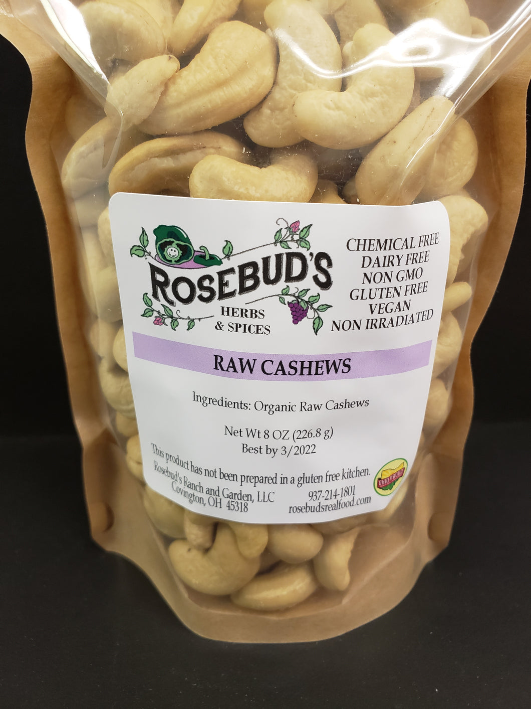 Cashews, Raw