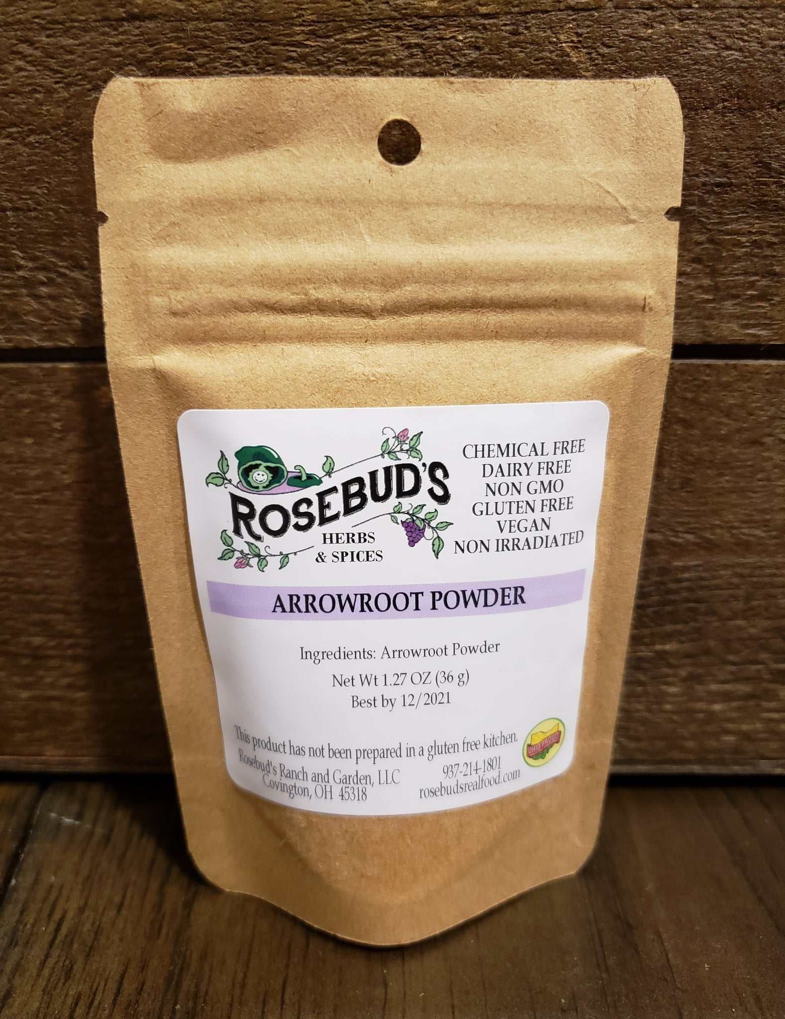 Arrowroot Powder – Rosebud's Real Food