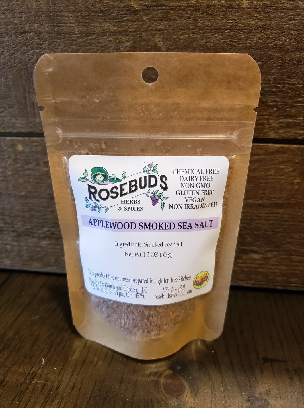 Applewood Smoked Sea Salt