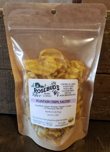 Plantain Chips, Salted