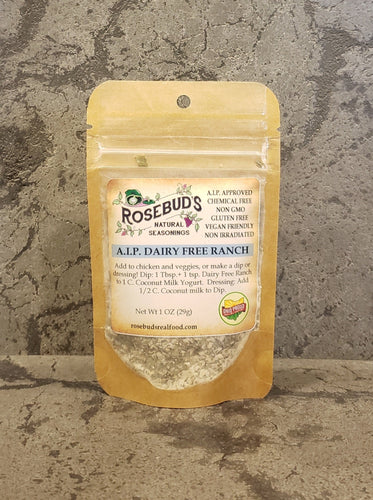 DAIRY FREE RANCH - AUTO IMMUNE PROTOCOL (No Black Pepper) - Add to chicken and veggies, or make a dip or dressing!
