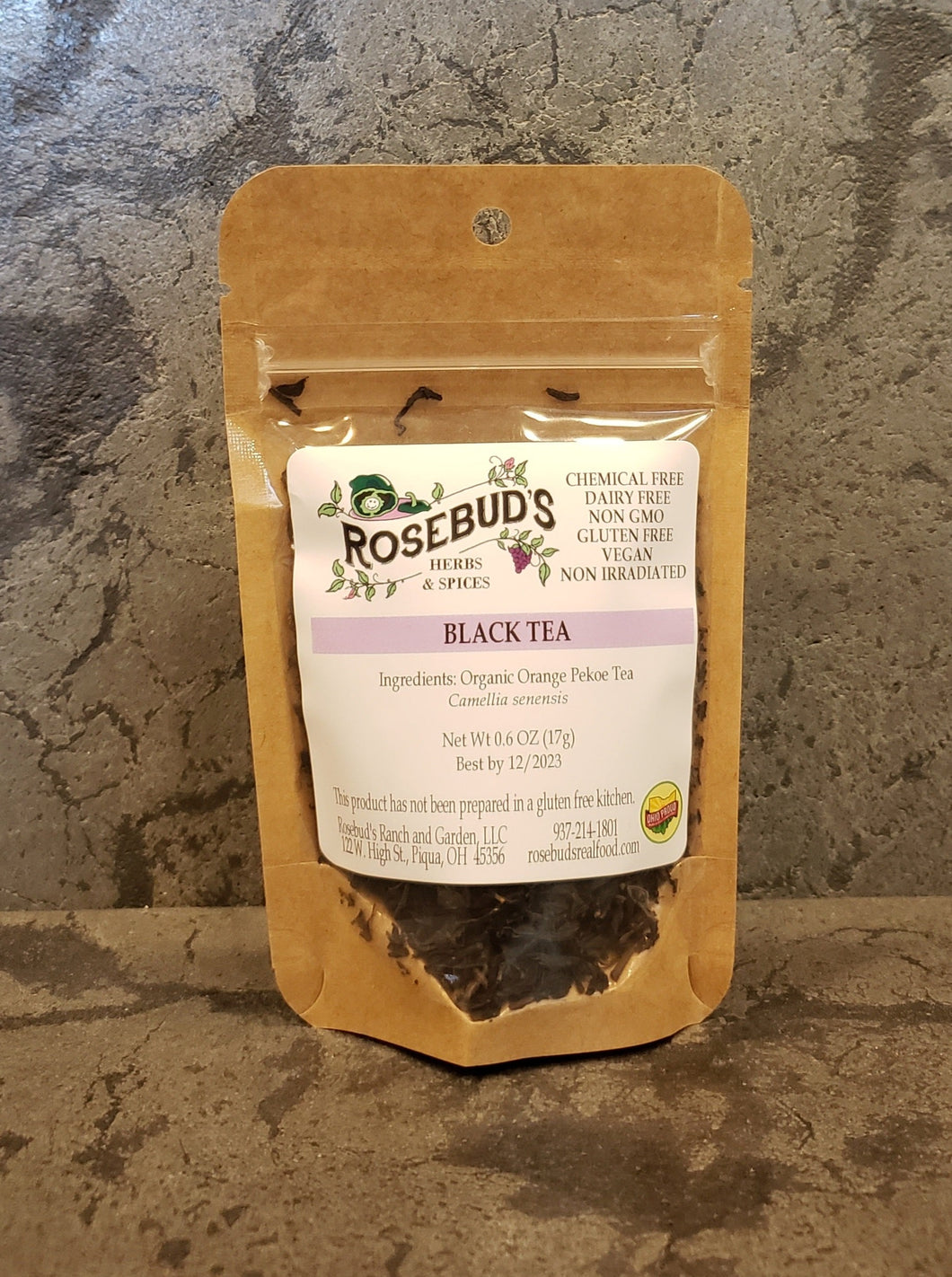 Black Tea Leaves