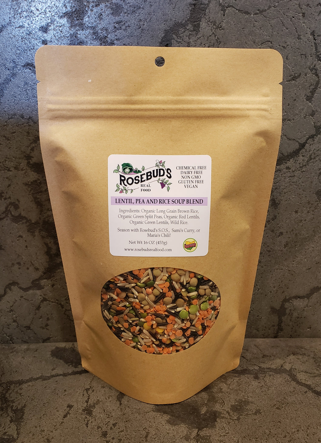 Lentil, Pea and Rice Soup Blend