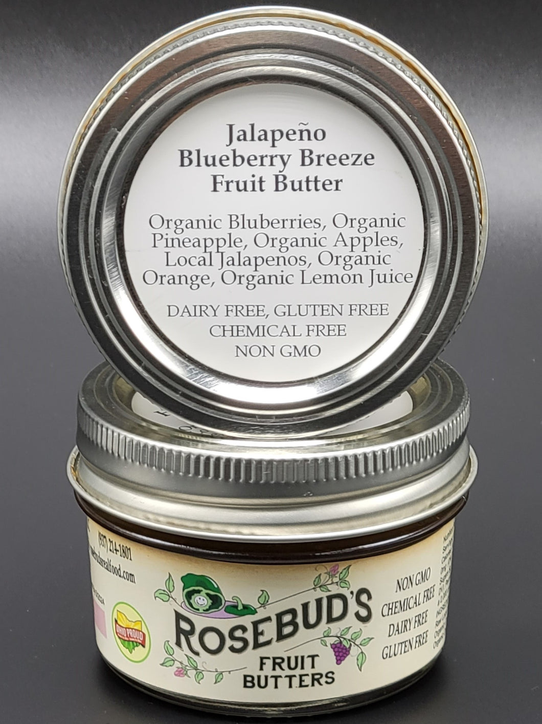 Jalapeno Blueberry Breeze Honey-Sweetened Fruit Butter
