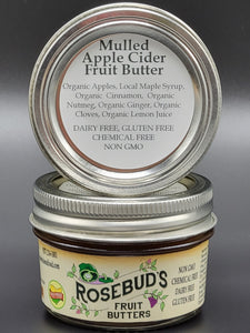 Mulled Apple Cider Maple Sweetened Fruit Butter