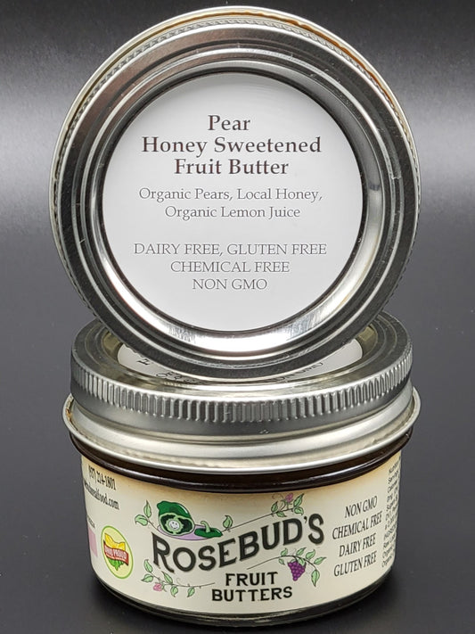 Pear Honey-Sweetened Fruit Butter